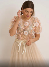 Load image into Gallery viewer, Blue or cream kyla tulle skirts
