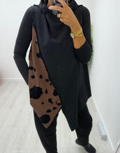 Load image into Gallery viewer, Black or brown side detail kyla sleeveless top
