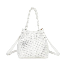Load image into Gallery viewer, Beige, brown white, green jm1585 bucket handbag
