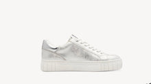 Load image into Gallery viewer, Silver zipped marco tozzi trainer
