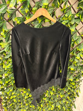 Load image into Gallery viewer, Burgundy, brown, black velvet lace tops
