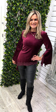 Load image into Gallery viewer, Burgundy, brown, black velvet lace tops
