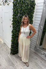Load image into Gallery viewer, Beige light summer jumpsuit
