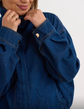 Load image into Gallery viewer, Denim kyla jacket
