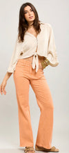 Load image into Gallery viewer, Orange pastel bootcut toxik jean
