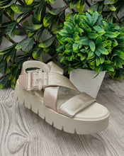 Load image into Gallery viewer, Platinum 957 marco tozzi strappy sandal
