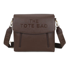 Load image into Gallery viewer, Coffee, wine, beige jm1710 tote crossbody handbag
