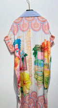 Load image into Gallery viewer, Pink or blue printed paris dress
