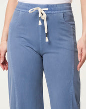 Load image into Gallery viewer, Light denim light weight wlasticated trouser
