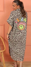 Load image into Gallery viewer, Beige Leopard ibiza dress
