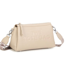 Load image into Gallery viewer, Beige, white, pink tote crossbody jm1728 handbag
