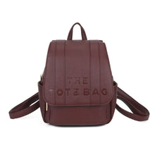 Load image into Gallery viewer, Wine, coffee, brown jm1677 backpack
