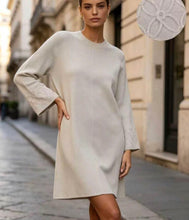 Load image into Gallery viewer, Cream, black, coffee, plum, grey jumper paris dress design cuff

