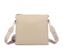 Load image into Gallery viewer, Beige, pink or white tote crossbody jm1730 handbag
