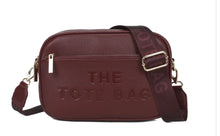Load image into Gallery viewer, Navy, wine jm1737 camera tote handbag
