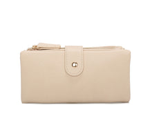 Load image into Gallery viewer, Wine, dark green, beige 1025 purse
