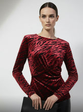 Load image into Gallery viewer, Red or green zebra soft marc angelo tops
