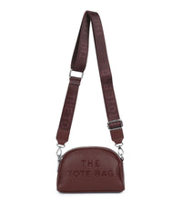 Load image into Gallery viewer, Wine, black, brown double zip jm1753 handbag
