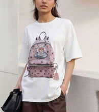 Load image into Gallery viewer, White, grey or black Teddy backback t-shirt
