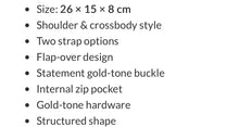 Load image into Gallery viewer, Brown or coffee classic flap 73 shoulder handbag
