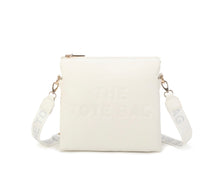 Load image into Gallery viewer, Beige, pink or white tote crossbody jm1730 handbag
