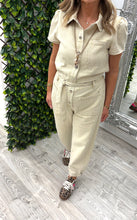 Load image into Gallery viewer, Beige or denim paris pocket
