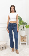 Load image into Gallery viewer, Denim folyrose wide leg 695 jean
