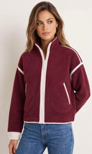 Load image into Gallery viewer, Brown, wine, pink, beige, zippy teddy j fleece
