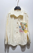 Load image into Gallery viewer, Lemon capri paris jacket shirt
