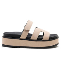 Load image into Gallery viewer, Beige slip on strap 515 sandal sizes 6+7
