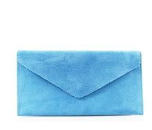 Load image into Gallery viewer, Pink, red, yellow, baby blue, blue, green, royal blue and orange envelope handbag
