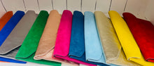 Load image into Gallery viewer, Pink, red, yellow, baby blue, blue, green, royal blue and orange envelope handbag
