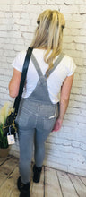 Load image into Gallery viewer, Grey denim dungarees
