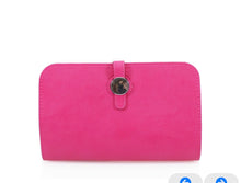 Load image into Gallery viewer, Red, mustard, gold and pink cardholder and purse

